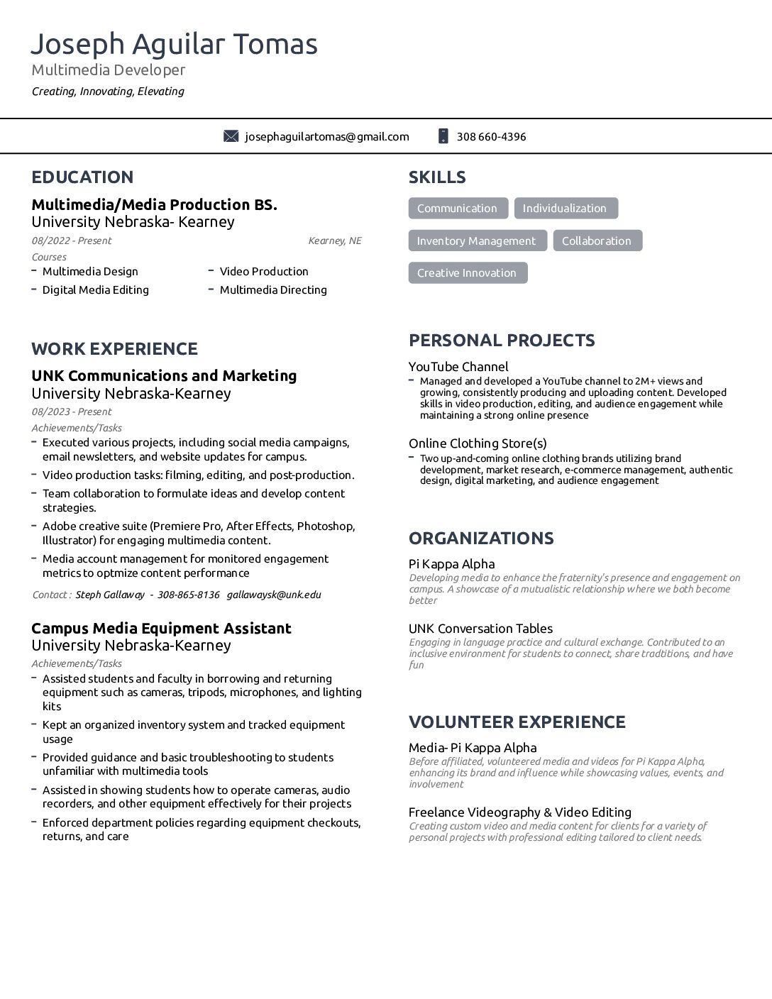 My Resume (the actual one) (2)